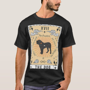 Camiseta Tarot Card The Dog Fila Brasileiro Celestial Space