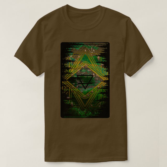 Camiseta Tarot da Terra (Frente do Design)
