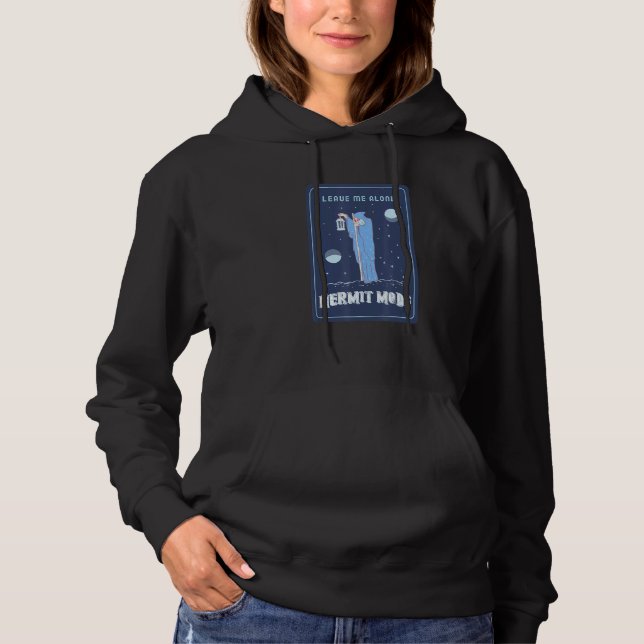 Camiseta Tarot Deixe-me Em Paz Modo Ermitão (Frente)