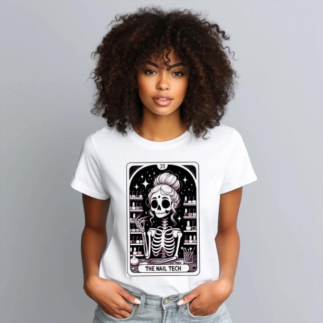 Camiseta Tarot Nail Technician Business (Criador carregado)