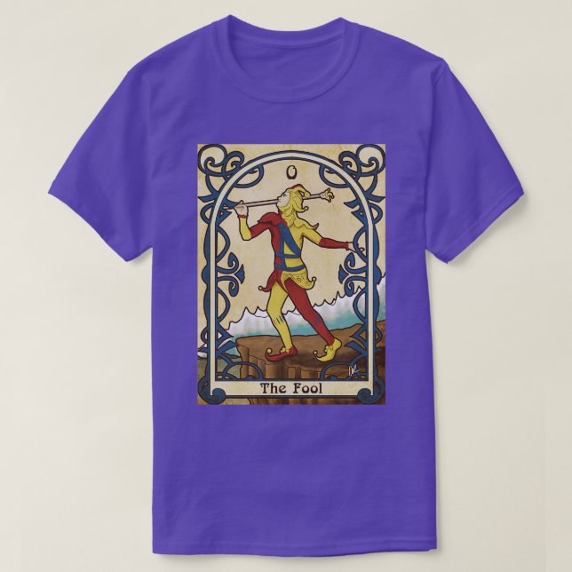 Camiseta Tarot The Fool (Frente do Design)