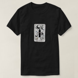 Camiseta Tarotcard bruxa-bruxa-bruxa-bruxa-negra