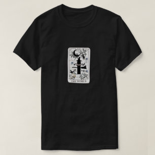 Camiseta Tarotcard bruxa-bruxa-bruxa-bruxa-negra