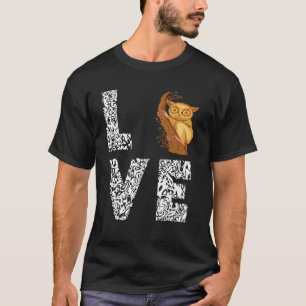 Camiseta Tarsier Amor Leopardo Filipino Animal Tarsier Maca