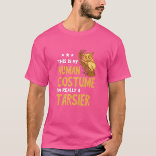 Camiseta Tarsier Human Costume Tarsier Bohol Philippine An