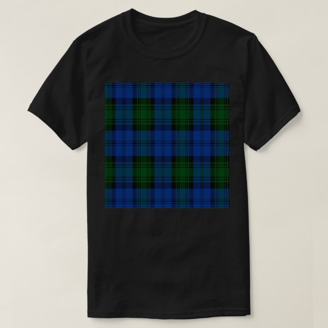 Camiseta Tartan Kerr Hunting (Frente do Design)