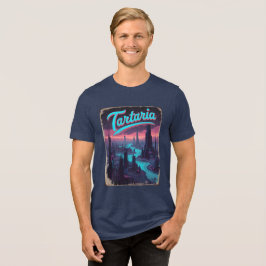 Camiseta Tartaria Lama Flutuar Cyberpunk Vintage