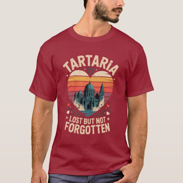 Camiseta Tartária Perdida Mas Não Esquecida (Frente)