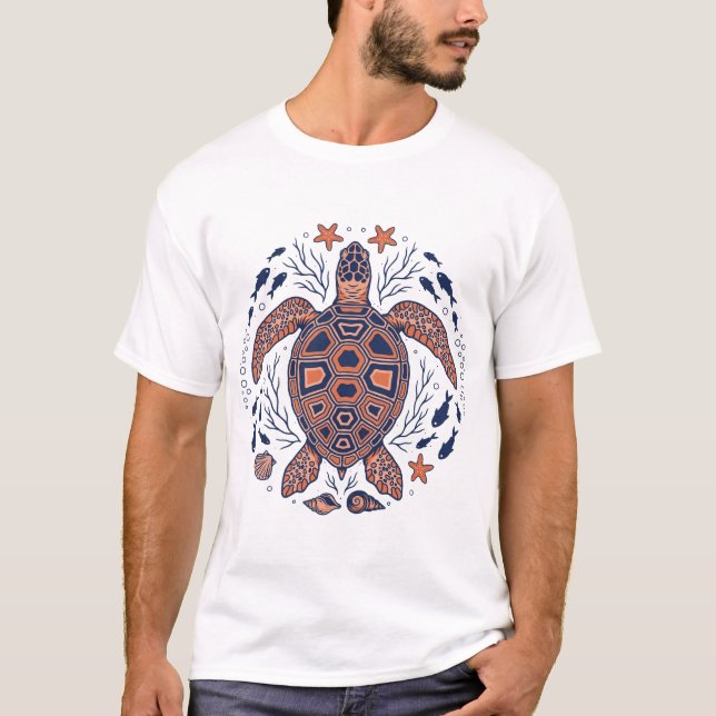 Camiseta tartaruga (Frente)