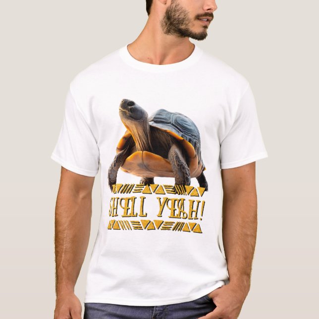 Camiseta Tartaruga 001 Concha Yeah! (Frente)