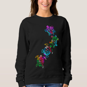 Camiseta Tartaruga Amante de Animais Oceânicos com Padrão T
