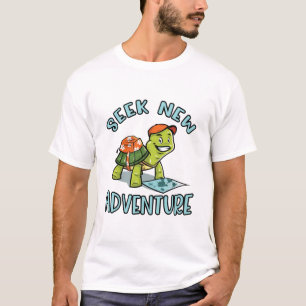 Camiseta Tartaruga Aventureira