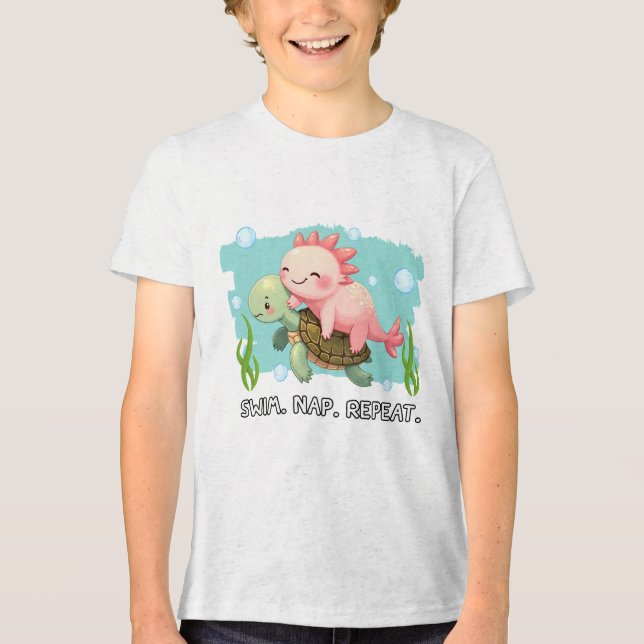 Camiseta Tartaruga Axolotl (Frente)