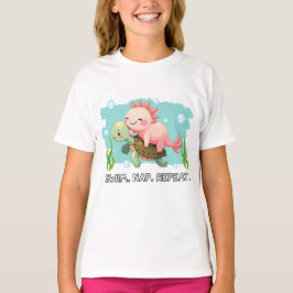 Camiseta Tartaruga Axolotl