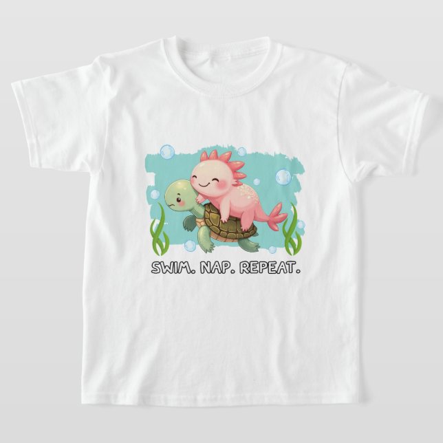 Camiseta Tartaruga Axolotl (Postura )