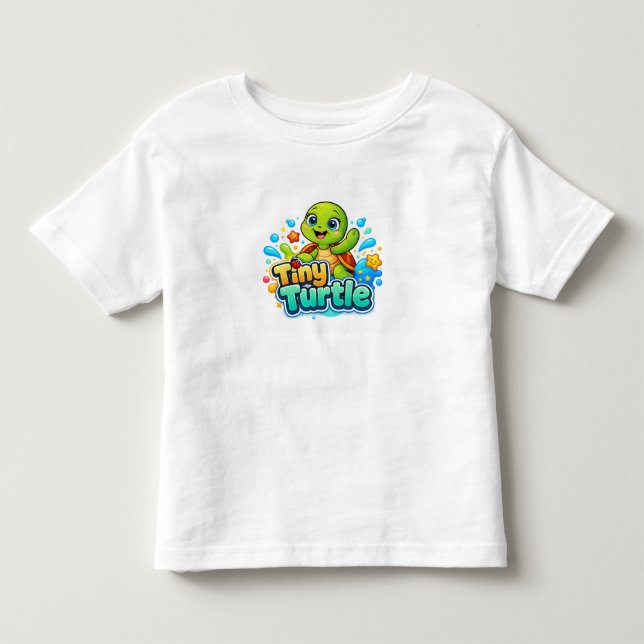 Camiseta Tartaruga Bebê Fofa (Frente)