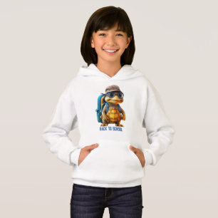 Camiseta Tartaruga Bonita Aventurada com Mochila,