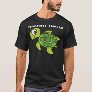 Camiseta Tartaruga Bonita Para Mulheres Mamãe Tartaruga Do
