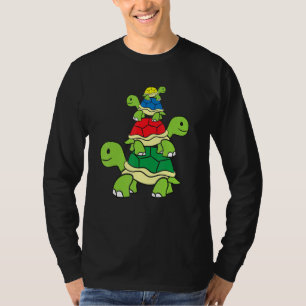 Camiseta Tartaruga Cega Tortas Oceanas Tartarugas do Mar de