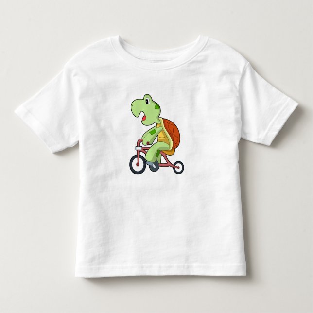 Camiseta Tartaruga com Bicicleta (Frente)