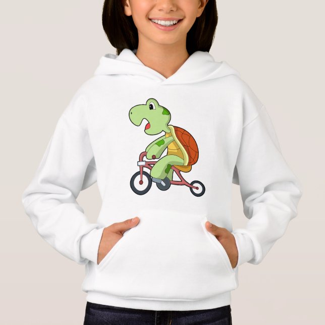 Camiseta Tartaruga com Bicicleta (Frente)