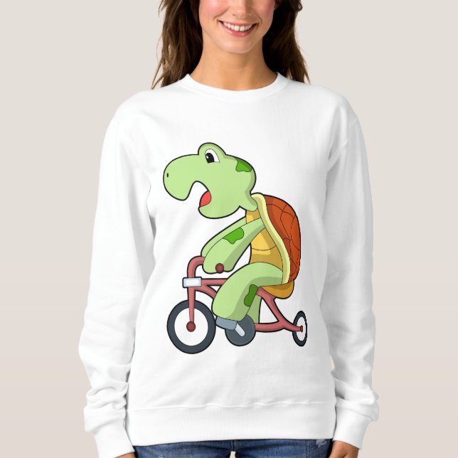 Camiseta Tartaruga com Bicicleta (Frente)