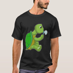 Camiseta Tartaruga com bolhas de sabão