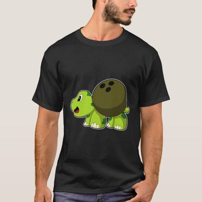Camiseta Tartaruga com Boliche (Frente)