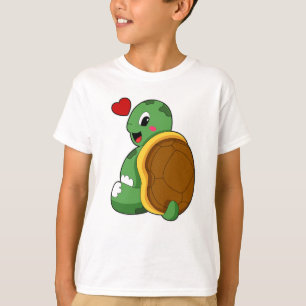 Camiseta Tartaruga com Coração