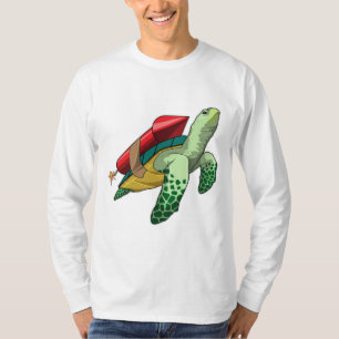 Camiseta Tartaruga com foguete