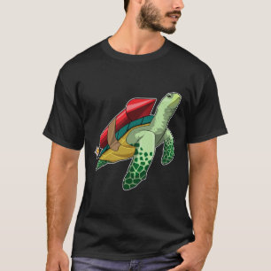 Camiseta Tartaruga com foguete