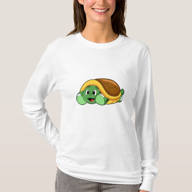 Camiseta Tartaruga com Shell como Blanket (Frente)