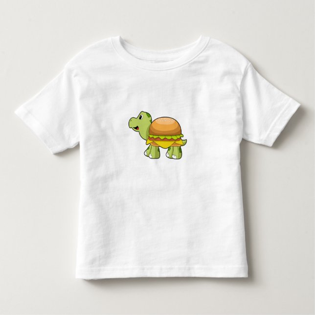 Camiseta Tartaruga com Shell como Burger.PNG (Frente)