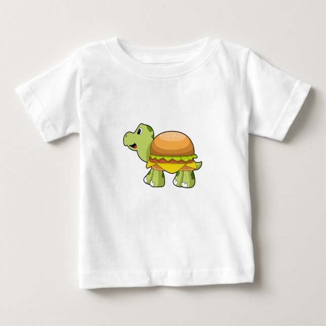 Camiseta Tartaruga com Shell como Burger.PNG (Frente)