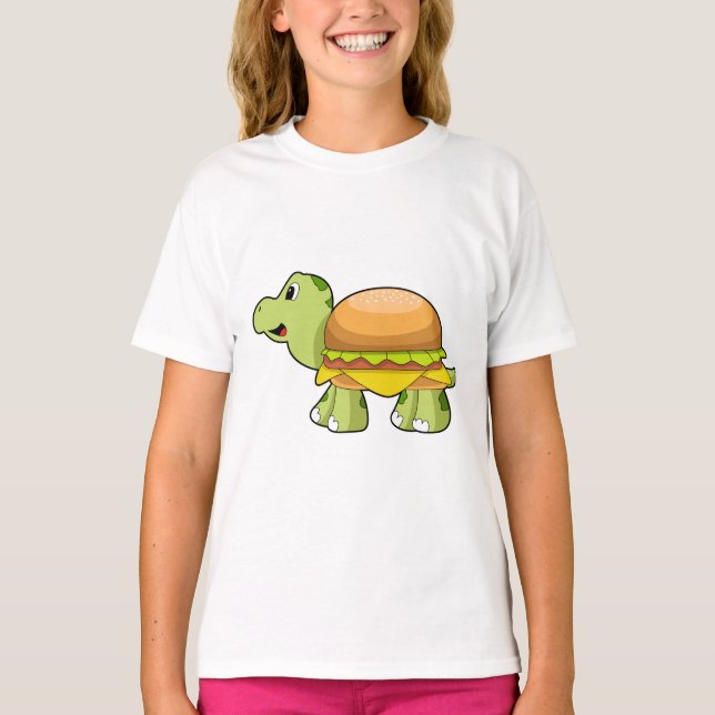 Camiseta Tartaruga com Shell como Burger.PNG (Frente)