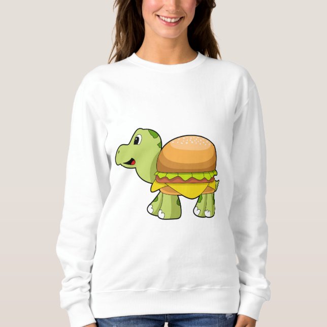 Camiseta Tartaruga com Shell como Burger.PNG (Frente)
