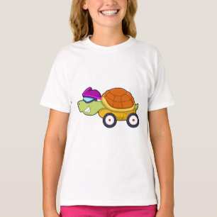 Camiseta Tartaruga com Shell como Carro