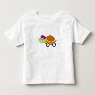 Camiseta Tartaruga com Shell como Carro