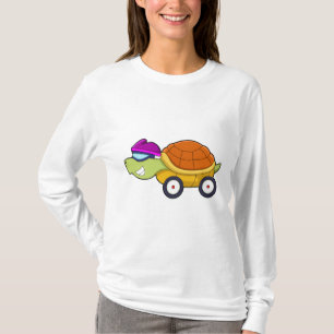 Camiseta Tartaruga com Shell como Carro