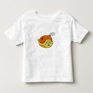 Camiseta Tartaruga com Shell como Casa