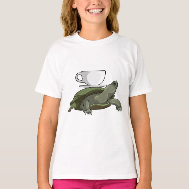 Camiseta Tartaruga com Teacup (Frente)