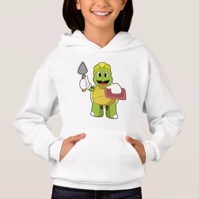 Camiseta Tartaruga como Mason com Pedra (Frente)