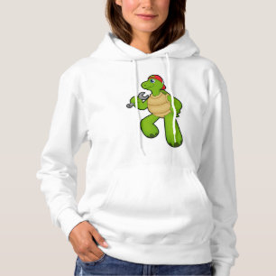 Camiseta Tartaruga como mecânica com chave inglesa e Boné