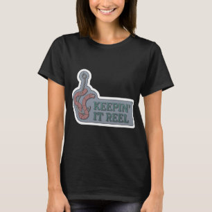 Camiseta Tartaruga como Pescador em Barco