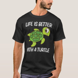 Camiseta Tartaruga Corta Para Homens Tartarugas Do Mar