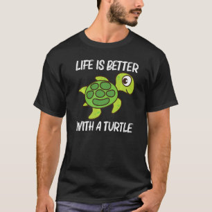 Camiseta Tartaruga Corta Para Homens Tartarugas Do Mar