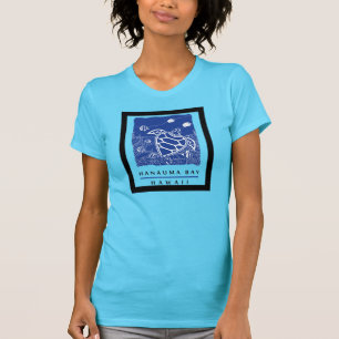 Camiseta Tartaruga da baía de Hanauma