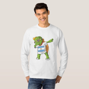 Camiseta Tartaruga Dabbing Argentina