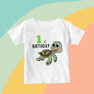 Camiseta Tartaruga de aniversário