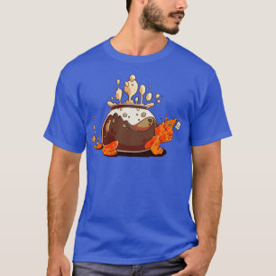 Camiseta Tartaruga de café